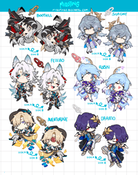 Image 2 of  [PRE-ORDER] Star Rail Standing Charms