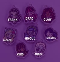 Image 2 of Ghoul Friends Acrylic Charms