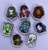 Image 1 of Ghoul Friends Acrylic Charms