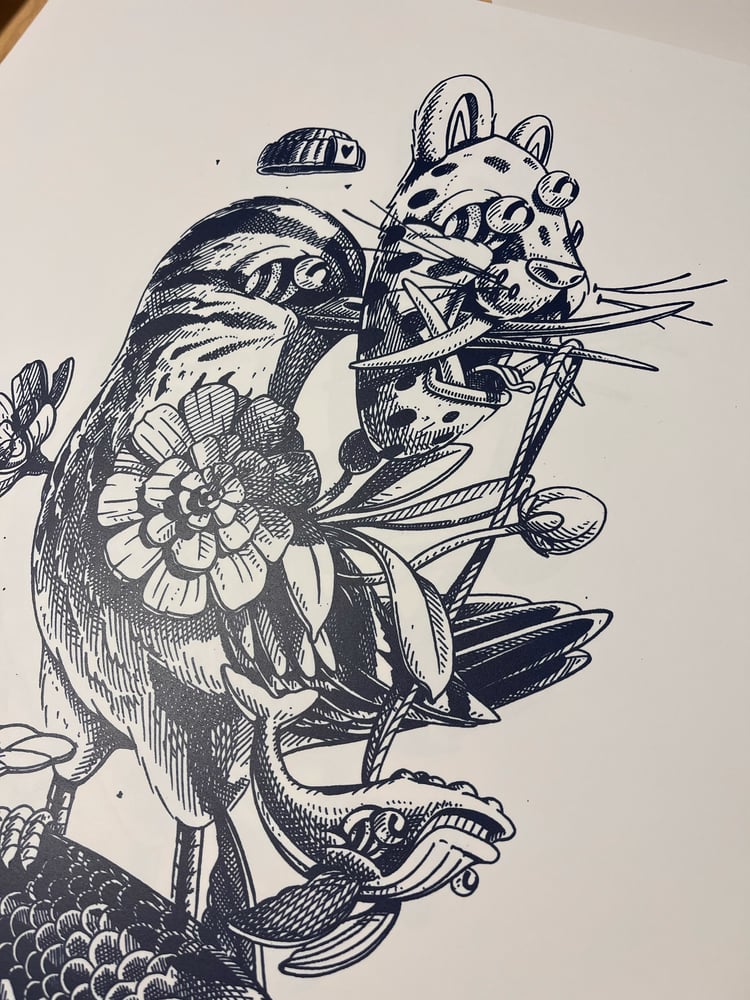 Image of LEOPARD BALLISTA Drawing Version