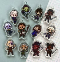 Image 1 of Bald Gate Acrylic Charms