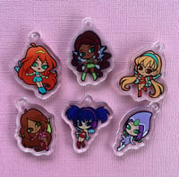 Image 1 of Fairy Friends Acrylic Charms