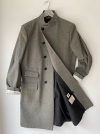 Image 5 of East End wool Coat - Mole Grey 