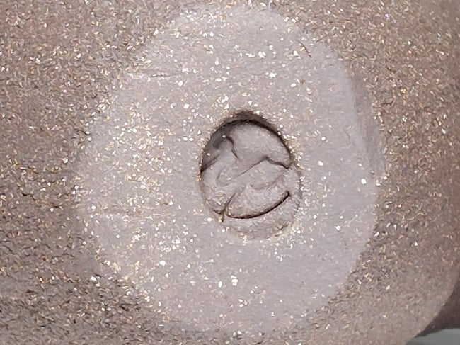 Rhythm Form No 2 - Hand-Built Black Ceramic Sculpture