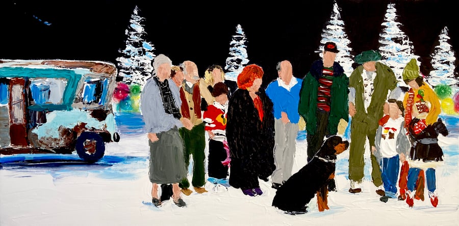 Image of Christmas Vacation original painting 