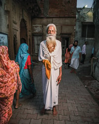 Image 2 of Sadhu Vrindavan Photo Print