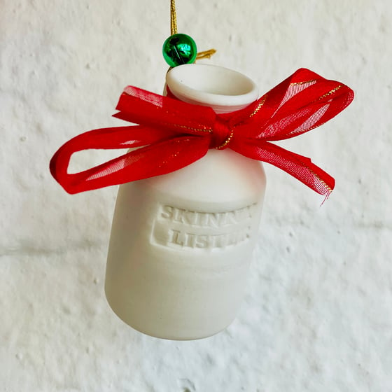 Image of Mini Flagon Christmas Decoration