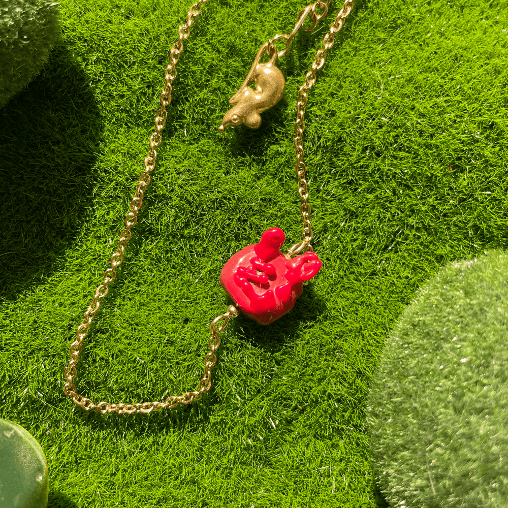 Image of Lil' Crab Necklace 🦀