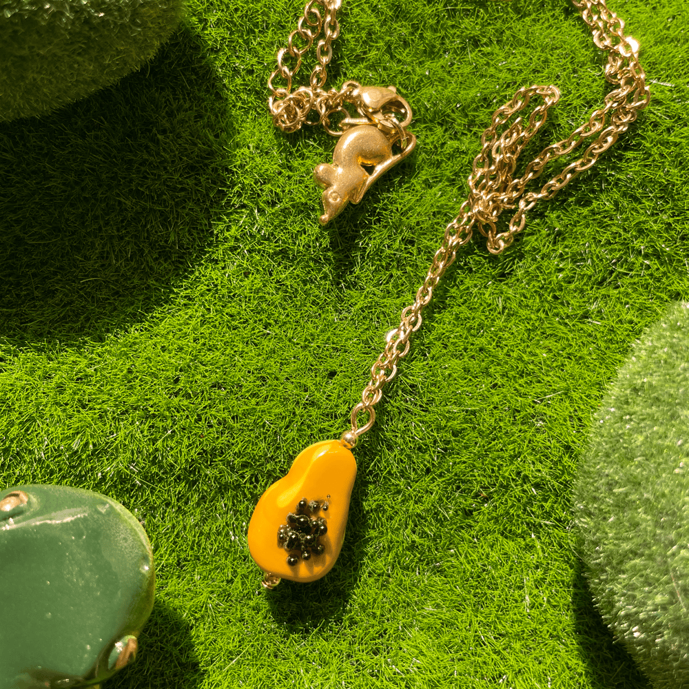 Image of Golden Papaya Necklace 💛