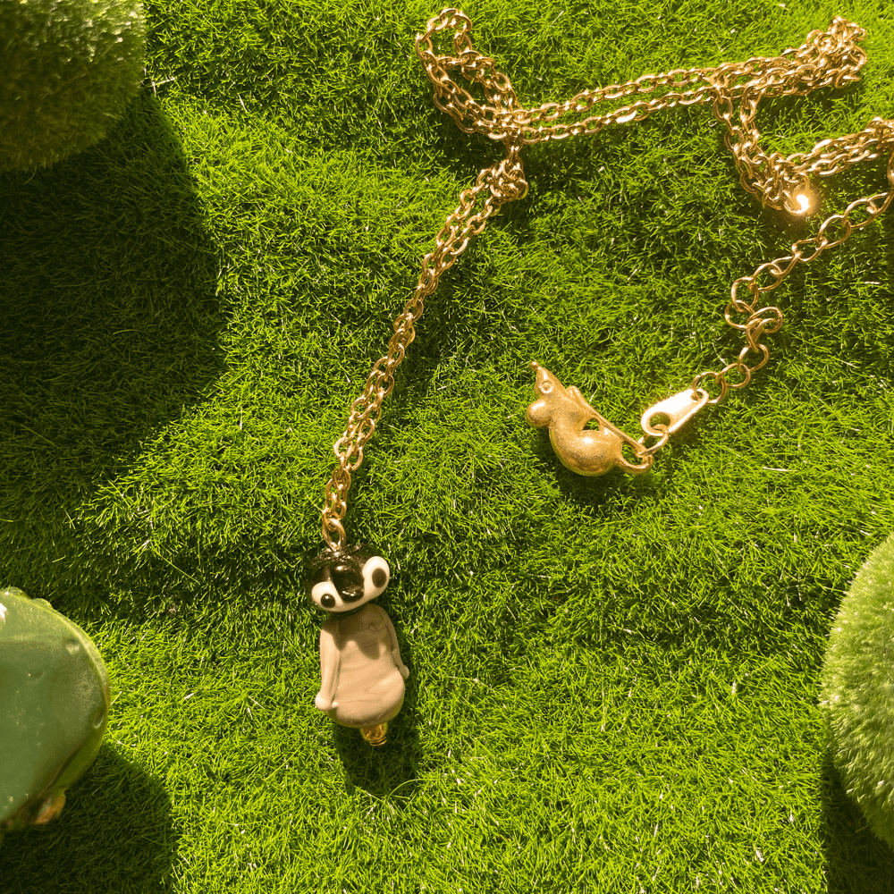 Image of Baby penguin gold necklaces π§