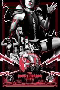 Image 1 of The Rocky Horror Show - 24x36" Screenprint (Reg/Var/Foil)