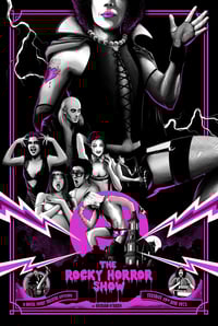 Image 2 of The Rocky Horror Show - 24x36" Screenprint (Reg/Var/Foil)