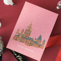 Image 1 of 🎄Weihnachtskarte Mainzer Dom - Mainz Christmas Collection (DE)
