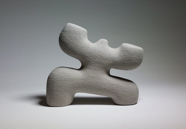 Waving X Men -  Abstract Ceramic Sculptures