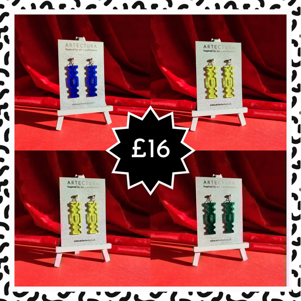Image of SPECIAL OFFER - Architectural Columns / Christmas crackers in Transparent Colours