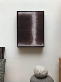 Image 1 of small dip dyed abstract composition