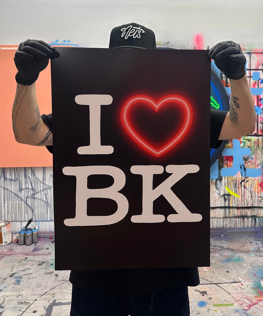 Image of I Heart BK Poster