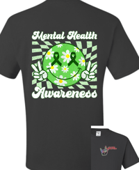 Image 2 of LBCH Mental Health Awareness Peace tee