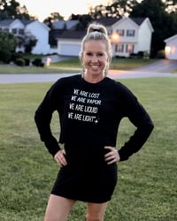 Image 3 of We Are Light Crop Sweatshirt