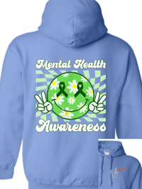Image 1 of LBCH Mental Health Peace Hoodie