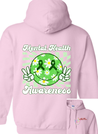 Image 3 of LBCH Mental Health Peace Hoodie