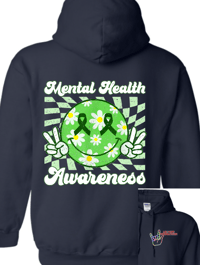 Image 4 of LBCH Mental Health Peace Hoodie