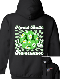 Image 5 of LBCH Mental Health Peace Hoodie