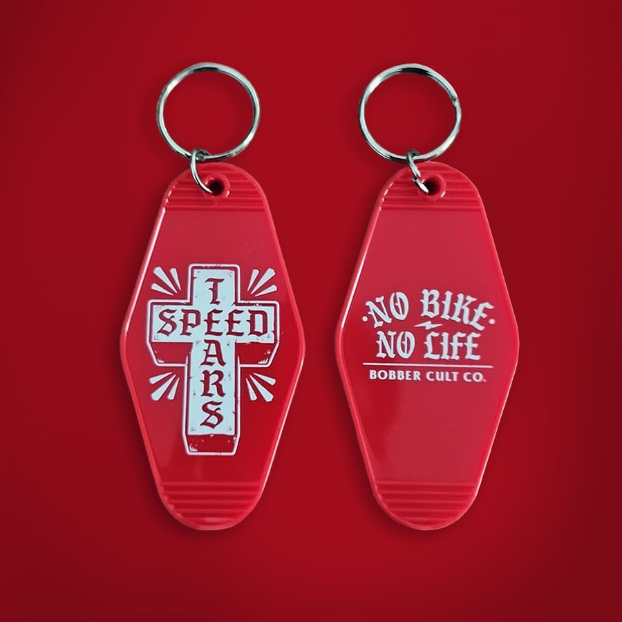 Image of No church keychain