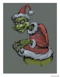 Grinch Giclée Mini Print