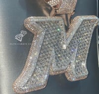Image 1 of Custom Vvs1 Natural Diamonds Pendant 