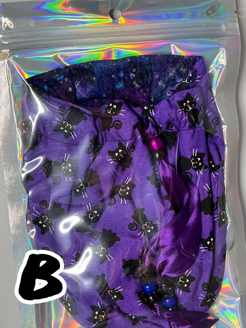 Image of Dice Bag - Black Cats