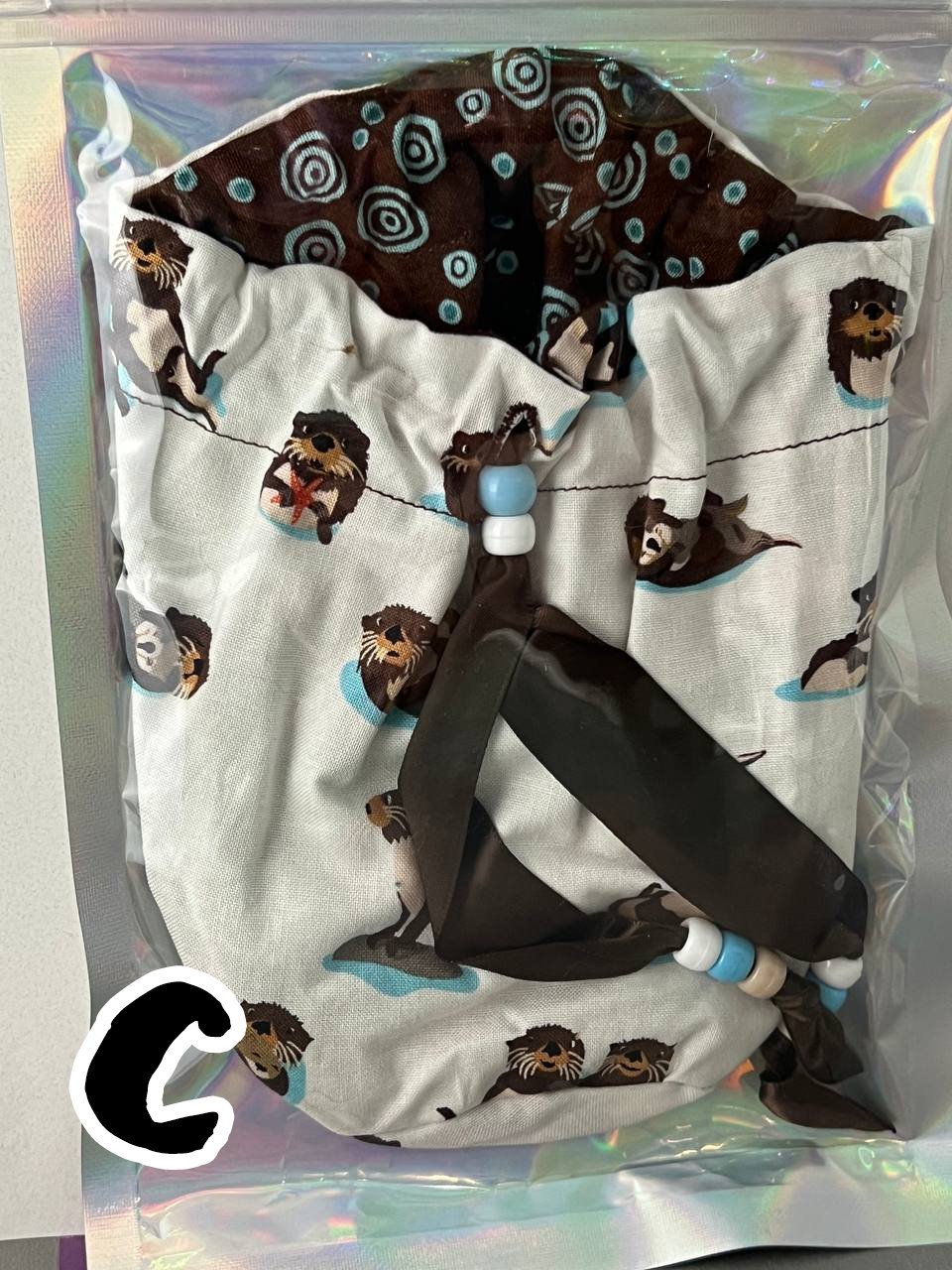 Image of Dice Bag - Sea Otters