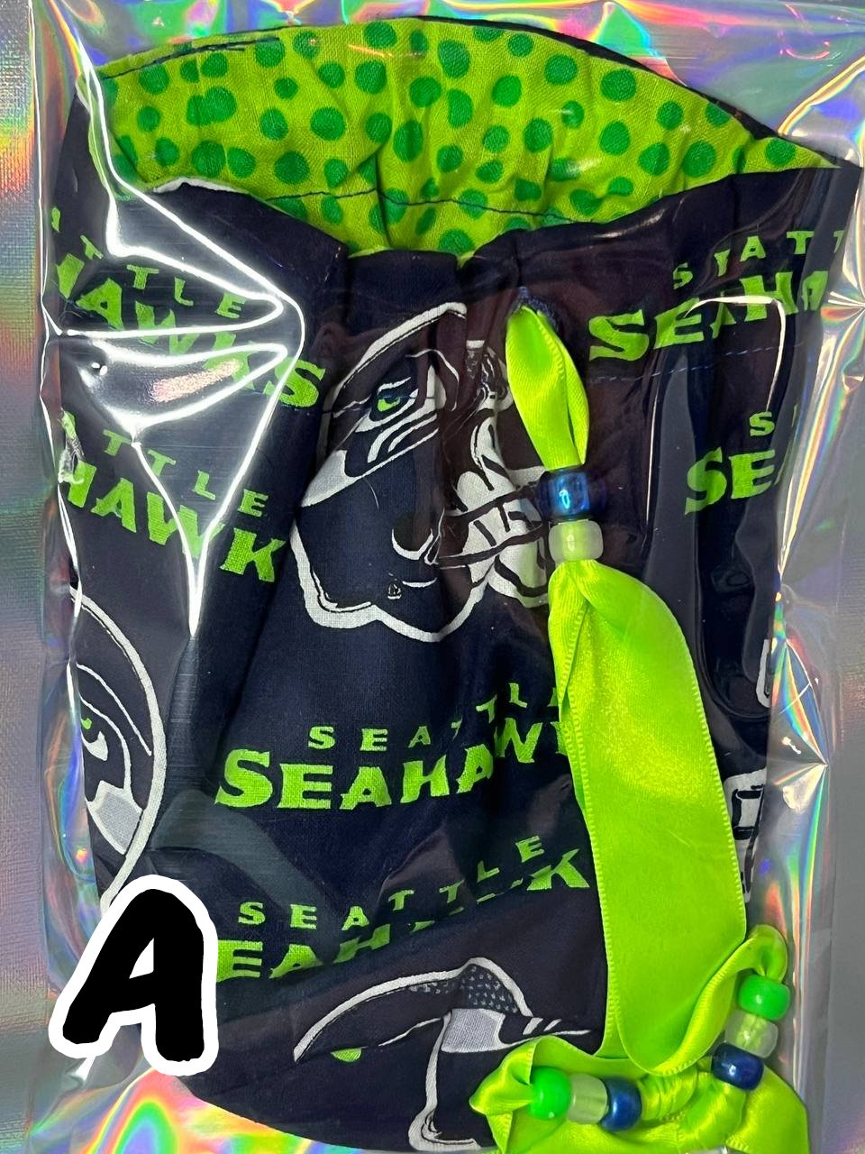 Image of Dice Bag - Seahawks Blue