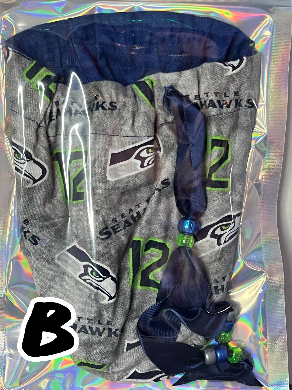 Image of Dice Bag - Seahawks Grey