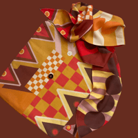 Image 5 of Zig Zaggin Tomato/Umber Clutch 
