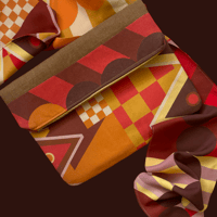 Image 6 of Zig Zaggin Tomato/Umber Clutch 