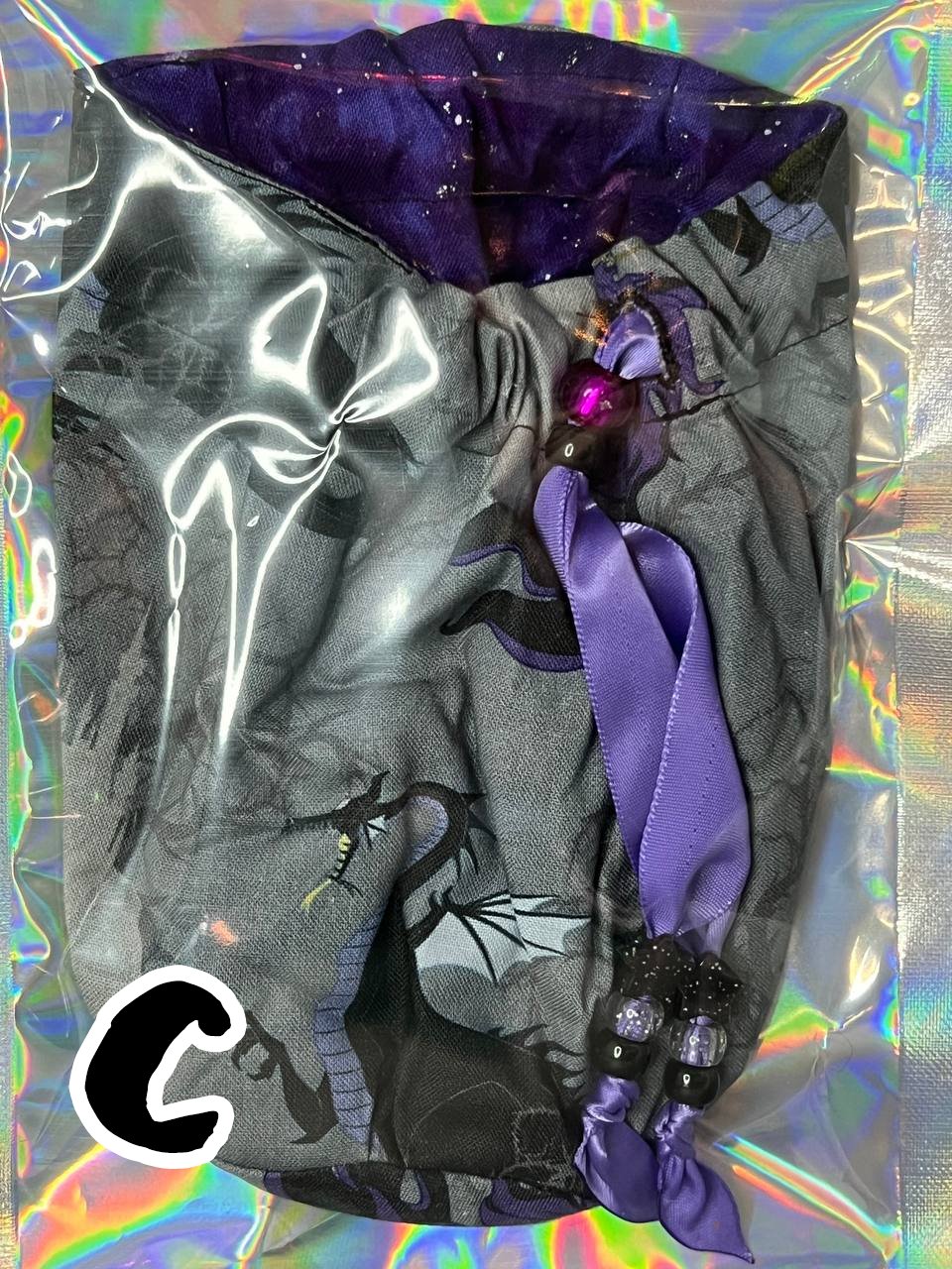 Image of Dice Bag - Maleficent