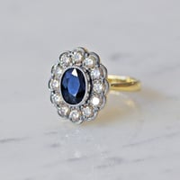 Image 4 of D Heirloom sapphire ring 