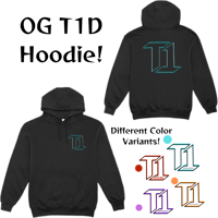 Image 1 of OG T1D Hoodie (Different Logo Colors!)