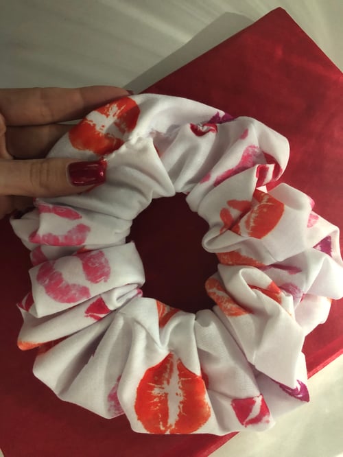 Image of Lipstick Kiss Scrunchie