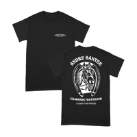 Image 1 of T-shirt COME FOR A RIDE - black