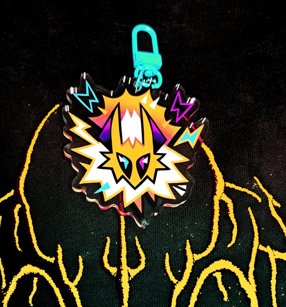 Image of JOLTEON ⚡ 2.5'' Acrylic Keychain (double sided)