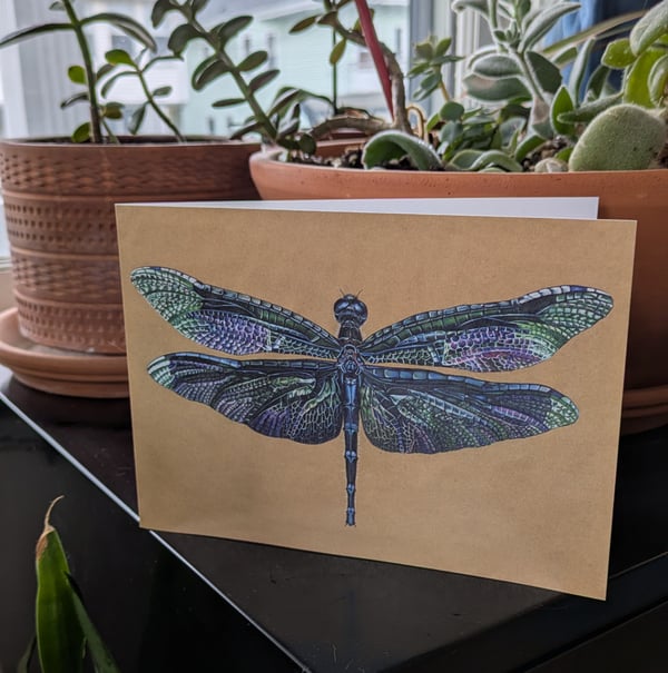 Image of Dragonfly Card 5x7"