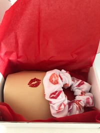 Image 2 of Sabrina Gift Set - Kiss Scrunchie and Glossy Crystal Tights