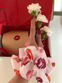 Image 1 of Sabrina Gift Set - Kiss Scrunchie and Glossy Crystal Tights