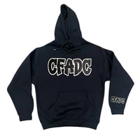C.F.A.D.C. (Cut From A Difrent Cloth) Black Hoodie 