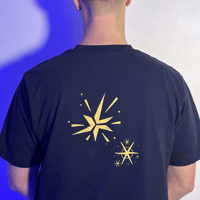 Image 4 of COSMOS - TEE BLUE NAVY