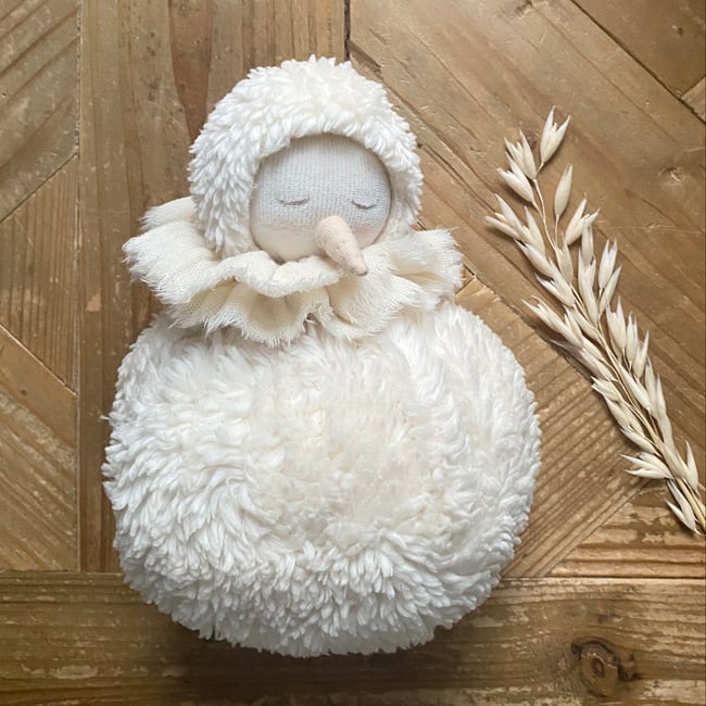 Hedwige dans la neige