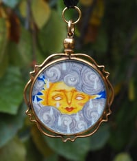 Image 5 of moody sun - vintage pendant