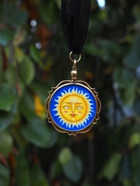 Image 1 of moody sun - vintage pendant